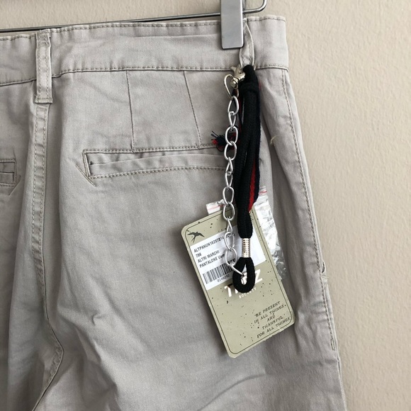 NEW with Tags TREZ Chino Trousers Stretch Garment DyeLanyard - Picture 8 of 8